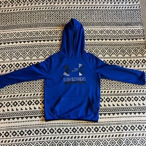 Youth Medium Under Armour Fleece-Lined Hoodie
